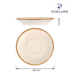 Zdjęcie do “Fine Dine Spodek Sand 160 mm - kod 04ALM001417”.