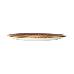 Zdjęcie do “Fine Dine Talerz coupe Vesuvius Amber 252 mm - kod 12020566”.