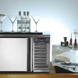 Zdjęcie do “Barmatic Kostkarka chłodzona powietrzem podblatowa ICE400ARN 361 kg/24h - kod 270462”.