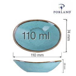 Zdjęcie do “Fine Dine Mini naczynie owalne Laguna śr. 110 mm/110 ml - kod 04ALM001633”.