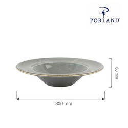 Zdjęcie do “Fine Dine Talerz do pasty Stone śr. 300 mm - kod 04ALM002474”.