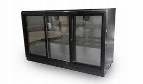 Zdjęcie do “Chłodziarka barowa podblatowa 320 l na butelki trzydrzwiowa cookPRO | 520010003”.