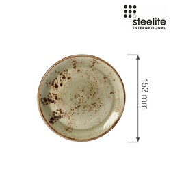 Zdjęcie do “Fine Dine Talerz płytki coupe Craft Green 152 mm - kod 11310568”.