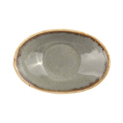 Zdjęcie do “Fine Dine Mini naczynie owalne Stone śr. 110 mm/110 ml- kod 04ALM002470”.