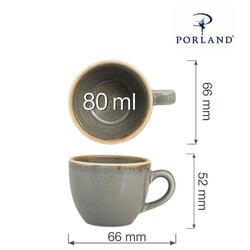 Zdjęcie do “Fine Dine Filiżanka elegancka Stone do espresso 80 ml - kod 04ALM002499”.