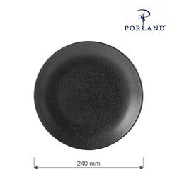 Zdjęcie do “Fine Dine Talerz Płytki Coal śr. 240 mm- kod 04ALM001652”.