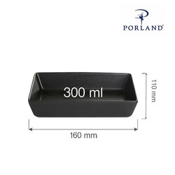 Zdjęcie do “Fine Dine Naczynie do przystawek Coal 160x110 mm/300 ml - kod 04ALM002049”.