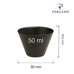 Zdjęcie do “Fine Dine miska stożkowa Coal 50 ml - kod 04ALM001525”.