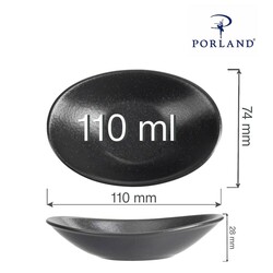 Zdjęcie do “Fine Dine Mini naczynie owalne Coal śr. 110 mm/110 ml - kod 04ALM001631”.