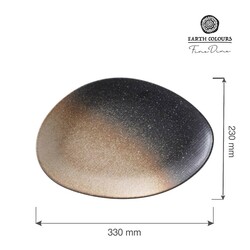 Zdjęcie do “Fine Dine Talerz o organicznym kształcie Moon śr 330 mm - kod 774793”.