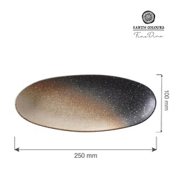 Zdjęcie do “Fine Dine Owalny talerz serwingowy Moon śr 250 mm - kod 774809”.