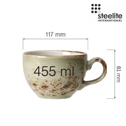 Zdjęcie do “Fine Dine Filiżanka Low Craft Green 455 ml - kod 11310150”.