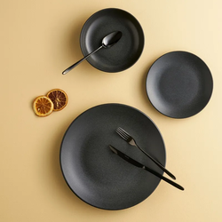 Zdjęcie do “Fine Dine Talerz Płytki Coal śr. 300 mm- kod 04ALM002276”.