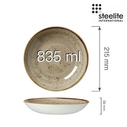 Zdjęcie do “Fine Dine Talerz głęboki Craft Porcini 340 ml - kod 11290570”.