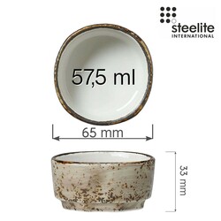 Zdjęcie do “Fine Dine Naczynie na dipy Craft Porcini 57,5 ml -  kod 11290575”.