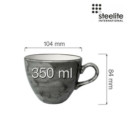 Zdjęcie do “Fine Dine Filiżanka Smoke 350 ml - kod 1208X0019”.