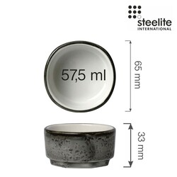 Zdjęcie do “Fine Dine Naczynie na dipy Smoke 57,5 ml - kod 12080575”.