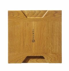 Zdjęcie do “Hendi Deska dębowa do serwowania 270x270x(H)20 mm - kod 505472”.