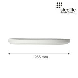 Zdjęcie do “Fine Dine Talerz z wysokim rantem Asteria 255 mm - kod 12060636”.