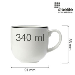 Zdjęcie do “Fine Dine Kubek City Asteria 340 ml - kod 12060623”.