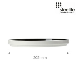 Zdjęcie do “Fine Dine Talerz z wysokim rantem Nyx 202 mm - kod 12050637”.