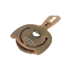 Zdjęcie do “Barfly Sitko barmańskie z 4 zębami, antyczna miedź - kod M37026ACP”.