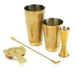 Zdjęcie do “Barfly Długa łyżka barmańska złota 400 mm - kod M37013GD”.