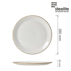 Zdjęcie do “Fine Dine Talerz coupe Brown Dapple śr. 280 mm - kod 17140544”.