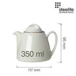Zdjęcie do “Fine Dine Dzbanek do herbaty Brown Dapple 350 ml - kod 1714X0027”.