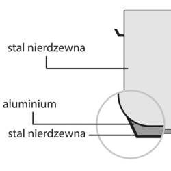Zdjęcie do “Stalgast garnek średni z pokrywki, stalowy, Ø 450 mm, V 57,3 l - kod S012452”.