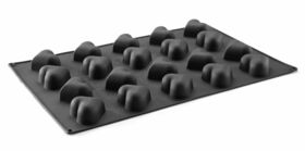 Zdjęcie do “Hendi Forma silikonowa 20x serce, 570x375x(H)35 mm - kod 677254”.