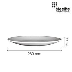 Zdjęcie do “Fine Dine Talerz płytki coupe Willow śr. 280 mm - kod 9117C1173”.