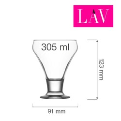 Zdjęcie do “LAV Pucharek do lodów i deserów Malibu 305 ml - kod LH-MLB330KJ”.