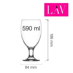 Zdjęcie do “LAV Pokal do mrożonej herbaty Aspen 590 ml - kod LH-ASP559KF”.