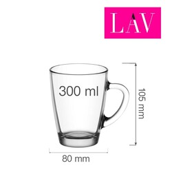 Zdjęcie do “LAV Kubek Warsaw 300 ml - kod LH-WRS430KH”.