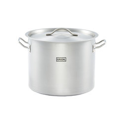 Zdjęcie do “Gredil Garnek wysoki z pokrywką, stalowy, O 320 mm, V 20.9 l - S011325”.