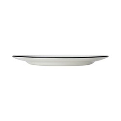 Zdjęcie do “Fine Dine Talerz płytki Bead Black Band 285 mm - kod 1406X0101”.