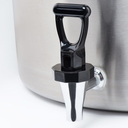 Zdjęcie do “Stalgast Garnek wysoki z kranem, stalowy, śr, 400 mm, V 50,3 l - kod S011410”.