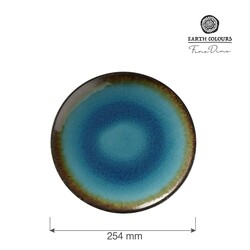 Zdjęcie do “Fine Dine Talerz płytki LAZUR śr. 254 mm - kod 772805”.