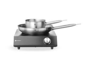 Zdjęcie do “Zestaw: HENDI Kuchenka indukcyjna 3500W + rondel + patelnia - kod 239889”.