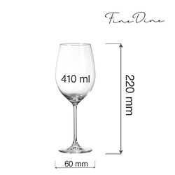 Zdjęcie do “Fine Dine Kieliszek do wina Cantare, 410 ml- kod 781890”.