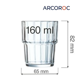 Zdjęcie do “Szklanka niska Arcoroc Norvege 160 ml - kod V7513”.