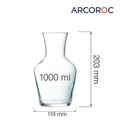 Zdjęcie do “Arcoroc Karafka Vin 1 l - kod C0199”.
