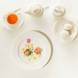Zdjęcie do “Fine Dine Talerz płytki Crema 240 mm - kod 770580”.