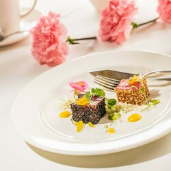 Zdjęcie do “Fine Dine Talerz płytki Crema 200 mm - kod 770573”.