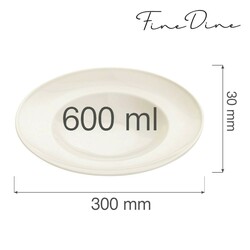 Zdjęcie do “Fine Dine Talerz do pasty Crema śr. 300 mm/600 ml - kod 770290”.