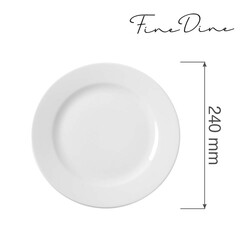Zdjęcie do “Fine Dine Talerz płytki Bianco śr. 240 mm - kod 794074”.