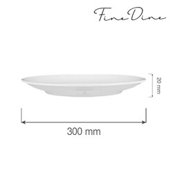 Zdjęcie do “Fine Dine Talerz bez rantu Bianco 300 mm - 770146”.