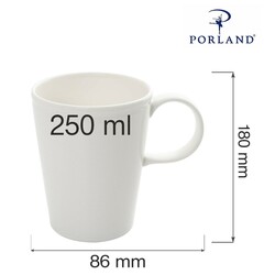 Zdjęcie do “Porland Kubek Line 250 ml - kod 04ALM003181”.