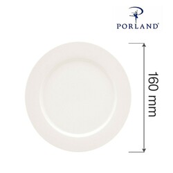 Zdjęcie do “Fine Dine Talerz płytki z płaskim rantem Dove 160 mm - kod 04ALM002951”.